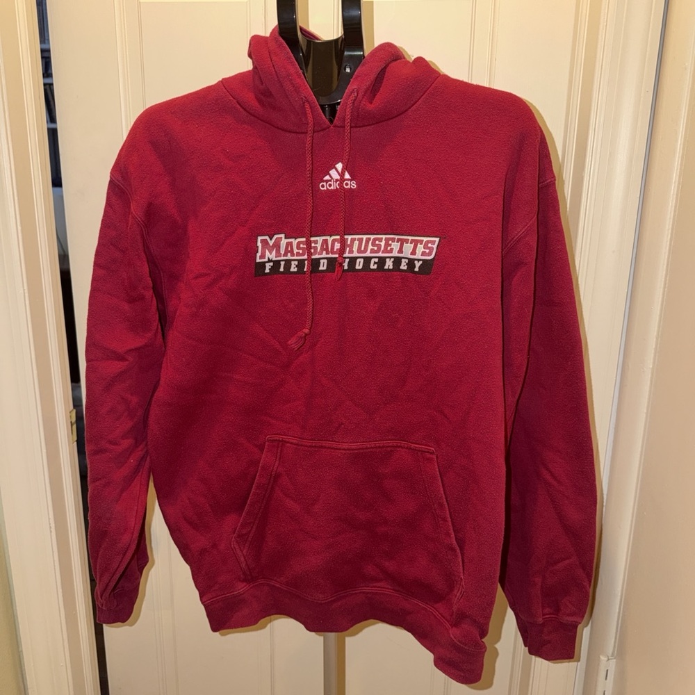 Adidas UMass Field Hockey Hoodie #gameday #college #vintage Size L